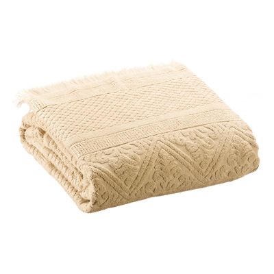 Asciugamano da bagno Zoe Plain Vanille 100 X 180