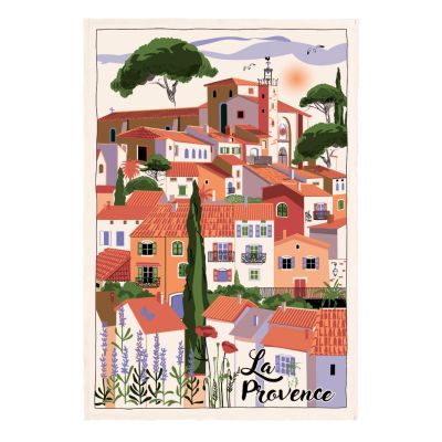 Strofinaccio Village Provence 48 X 72