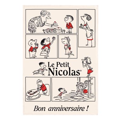 Strofinaccio da tè Petit Nicolas The Birthday 48 X 72